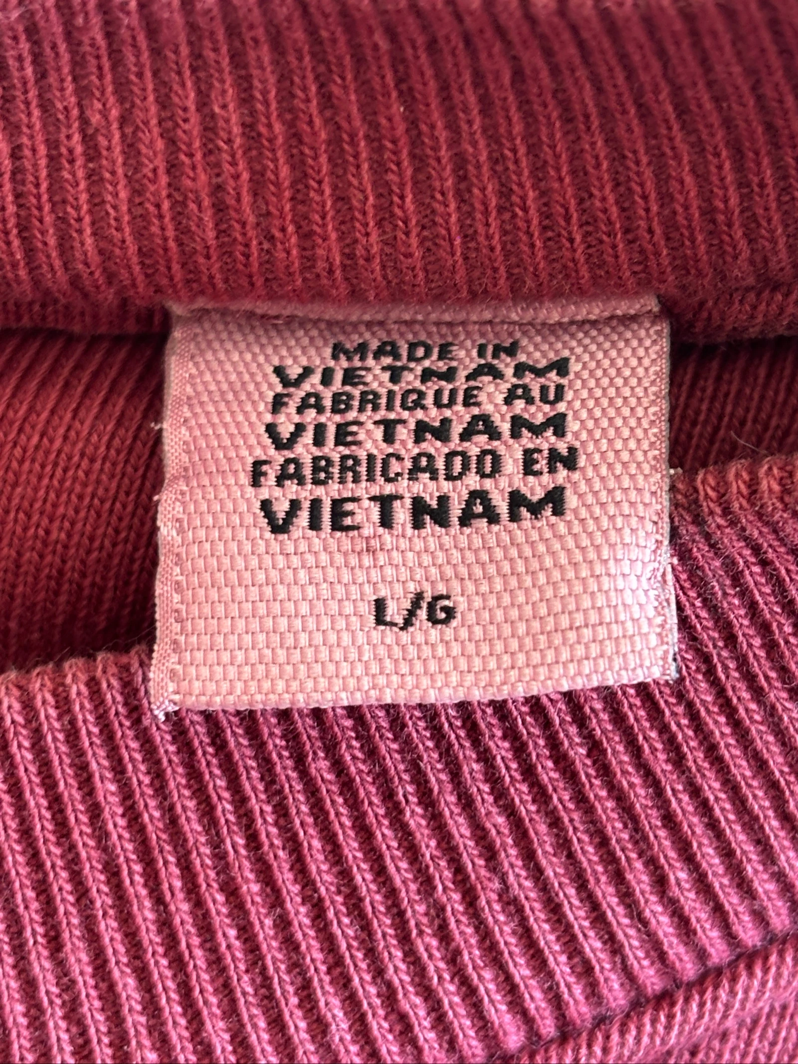 Suéter Levi's Original Bordado Granate Crewneck – photo 3